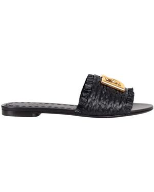 Dolce & Gabbana Sliders - Azul