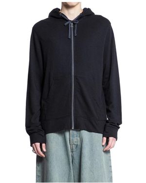 James Perse Zip-Throughs - Black