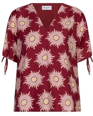 Lofty Manner Blouse Elowen - Rood
