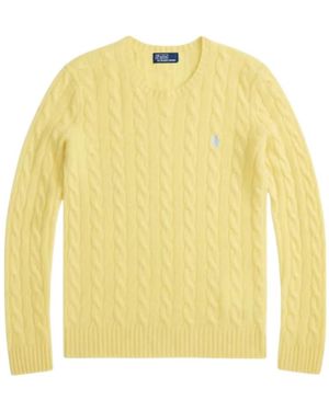 Polo Ralph Lauren Round-Neck Knitwear - Geel