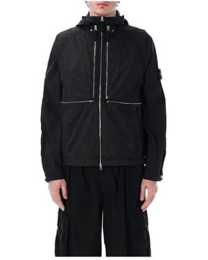 Stone Island Light Jackets - Negro