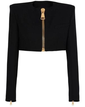 Balmain Light Jackets - Zwart