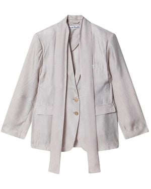 Acne Studios Enkelrijdig Colbert - Grijs