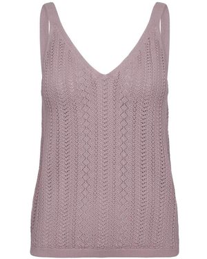 Mos Mosh V-Neck Knitwear - Violet