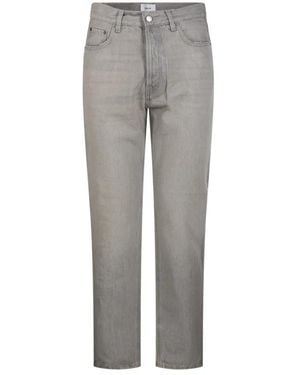 Haikure Straight Jeans - Grey