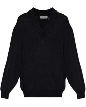 IRO V-Neck Knitwear - Negro