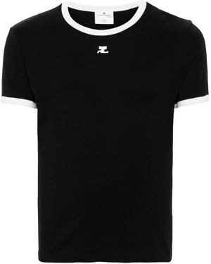 Courreges T-Shirts - Black