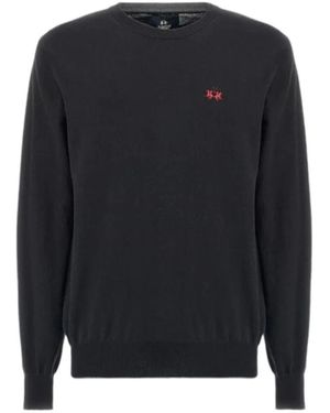 La Martina Round-Neck Knitwear - Blue