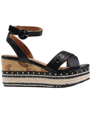 Alviero Martini 1A Classe Wedges - Black