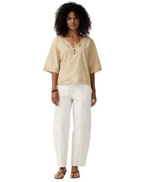 Alchemist Overhemden ,Katoen Pants Abbi - Naturel