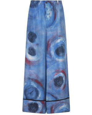 Marni Wide Trousers - Blue