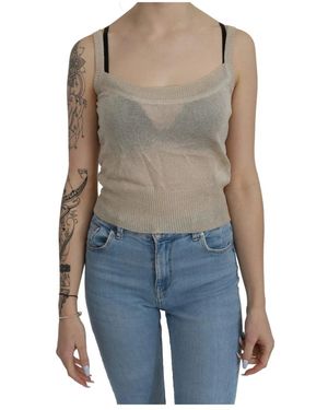Byblos Sleeveless Tops - Blue