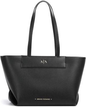 ARMANI EXCHANGE Shopping Bag - Zwart