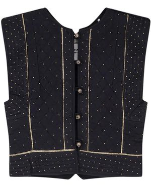 Isabel Marant Mouwloze Vest - Blauw