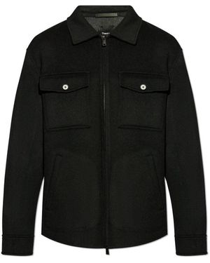 Theory Wolljacke von - Schwarz