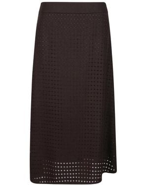 Peserico Midi Skirts - Marrón