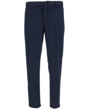 BRIGLIA Cropped Trousers - Blue