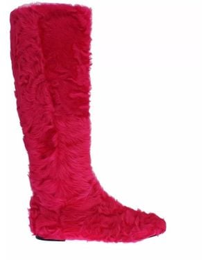 Dolce & Gabbana Winter Boots - Red