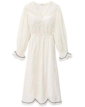 Ba&sh Kleedjes ,Dress Prisco - Wit