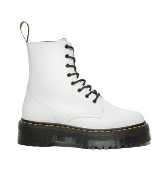Dr. Martens Lace-Up Boots - White