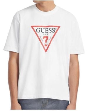 Guess T-Hemden - Wit