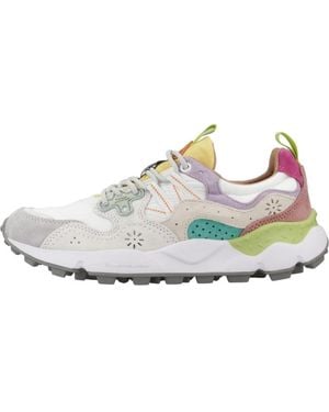 Flower Mountain Trainers - White