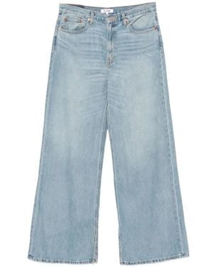 RE/DONE Wide Jeans - Bleu
