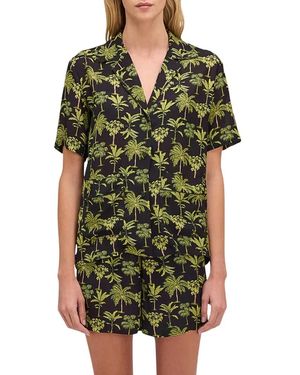 Sundek Overhemden ,Veelkleurig ,Blouses - Groen