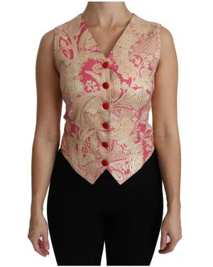 Dolce & Gabbana Waistcoats - Yellow