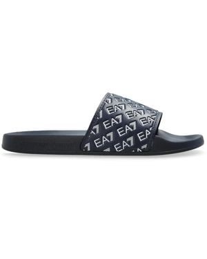 EA7 Sliders - Blue