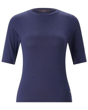 Windsor. Slim T-Shirt - Blauw