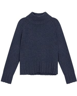 Repeat Cashmere Truien & Vesten ,Blauw ,Koltrui