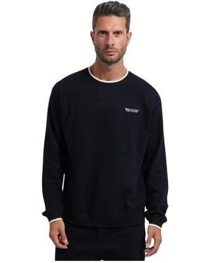 ARMANI EXCHANGE Rundhals-Pullover - Schwarz