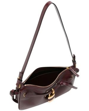 Chloé Paddington Sling Leder Umhängetasche - Braun