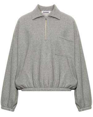 DARKPARK Tops ,Grijs ,Katoen Alva Oversized Katoenen Polo
