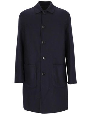 Etro Soho Reversible Coat - Blauw