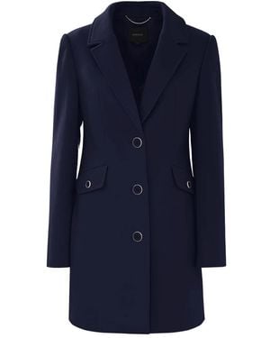 Kocca Single-Breasted Coats - Blue