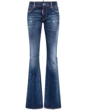 DSquared² Boot-Cut Jeans - Blu