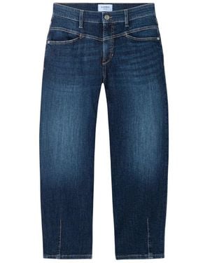 Cambio Cropped Jeans - Bleu