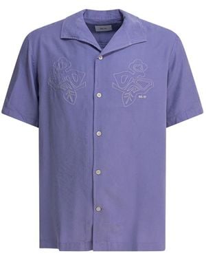 NN07 Short Sleeve Shirts - Purple