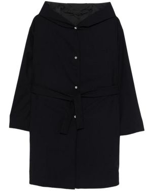 Herno Single-Breasted Coats - Black