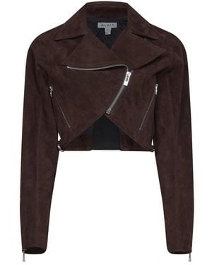 Alaïa Leather Jackets - Black