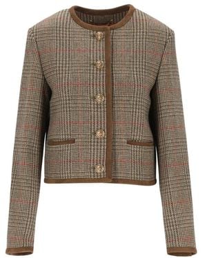 Golden Goose Tweed Jackets - Green