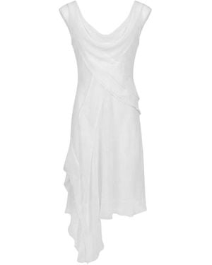 GIMAGUAS Boa Mini Kleid - Weiß