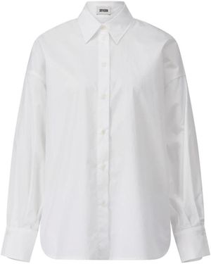 DRYKORN Klassische Oversized Bluse Lyslia - Weiß