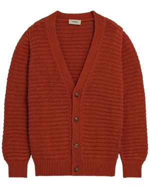 A PAPER KID Strickjacke - Rot