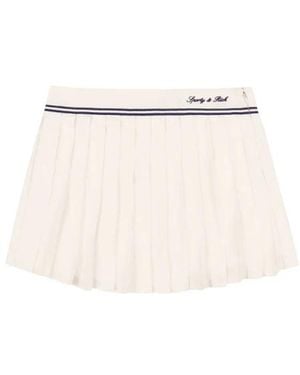 Sporty & Rich Short Skirts - Natural