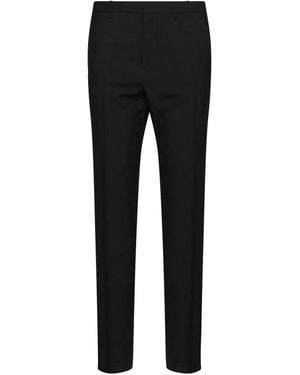 Fendi Kid Mohair Tailored Pants - Zwart