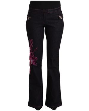 Exte Schwarze flared denim jeans