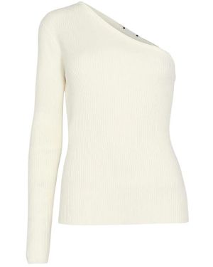 co'couture Round-Neck Knitwear - Blanco